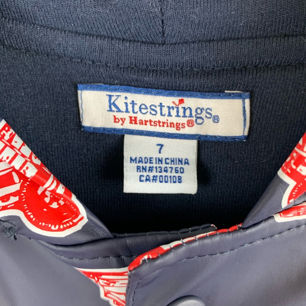 Kitestrings Hartstrings Truck Rain Jacket 7 Blue - Picture 3 of 8